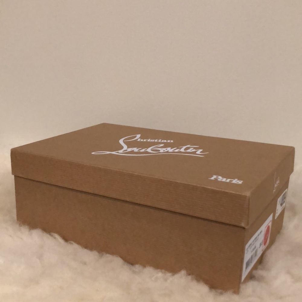 Christian Louboutin Paris Wacarpic 100 Velours Pink suede Pumps studs - Picture 12 of 16